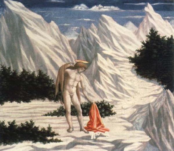 DOMENICO VENEZIANO Saint John in the Desert china oil painting image